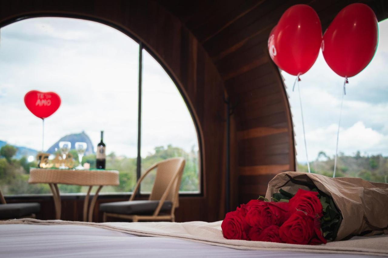 Hotel Glamping The Mountain Guatapé Esterno foto