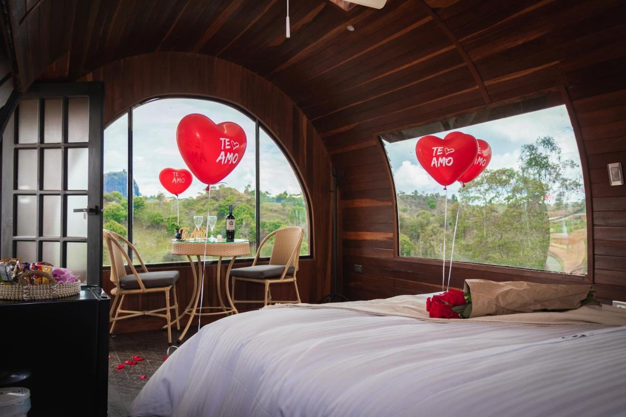 Hotel Glamping The Mountain Guatapé Esterno foto