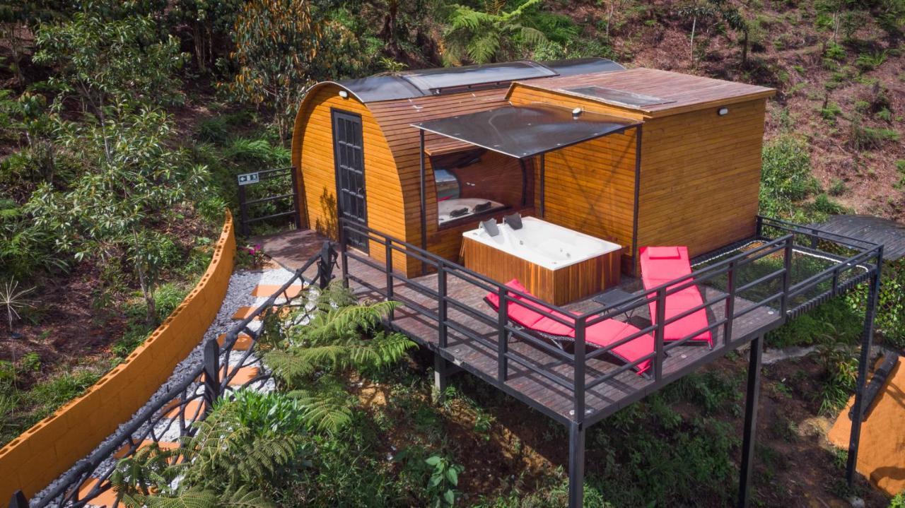 Hotel Glamping The Mountain Guatapé Esterno foto