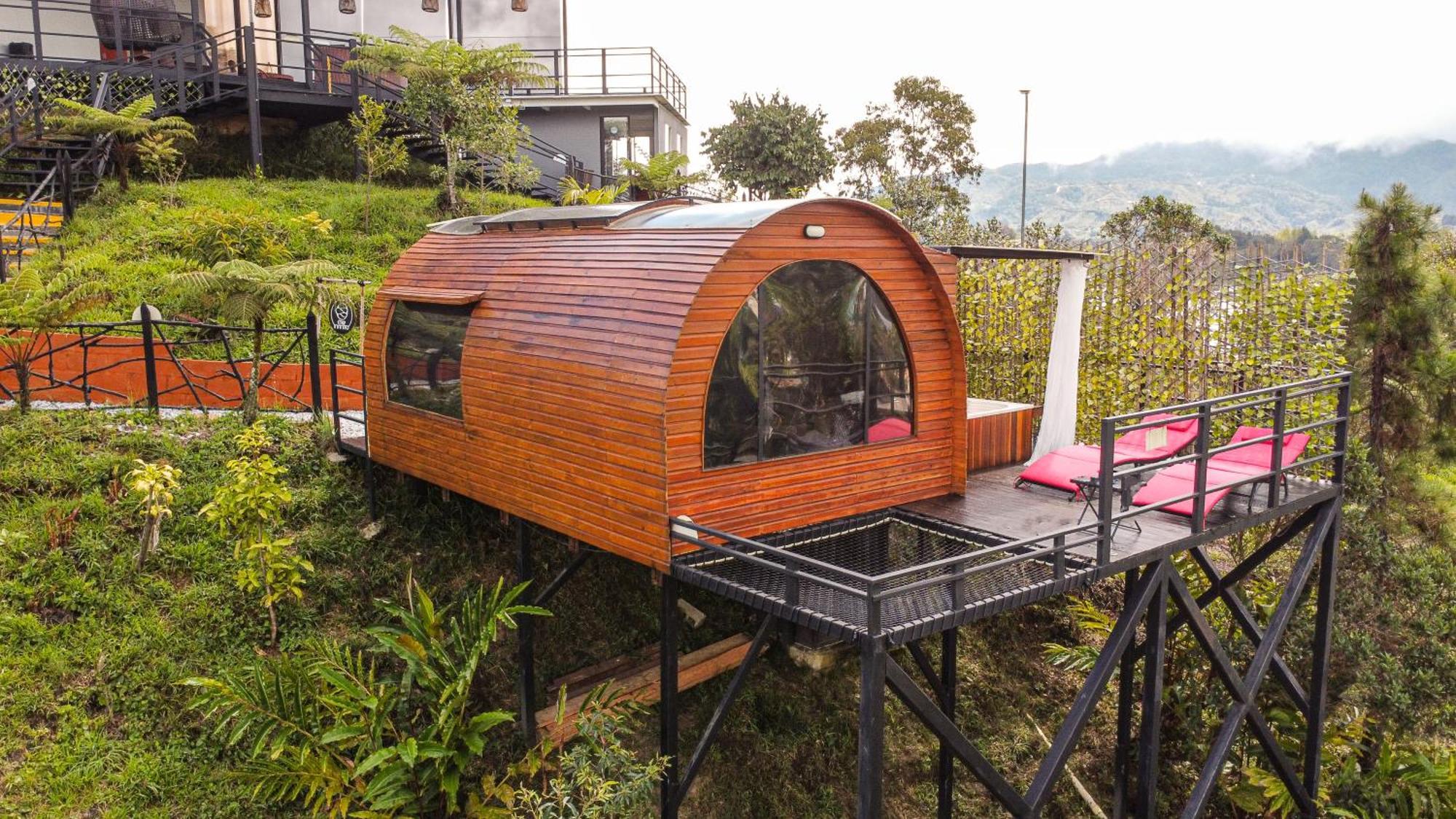 Hotel Glamping The Mountain Guatapé Esterno foto