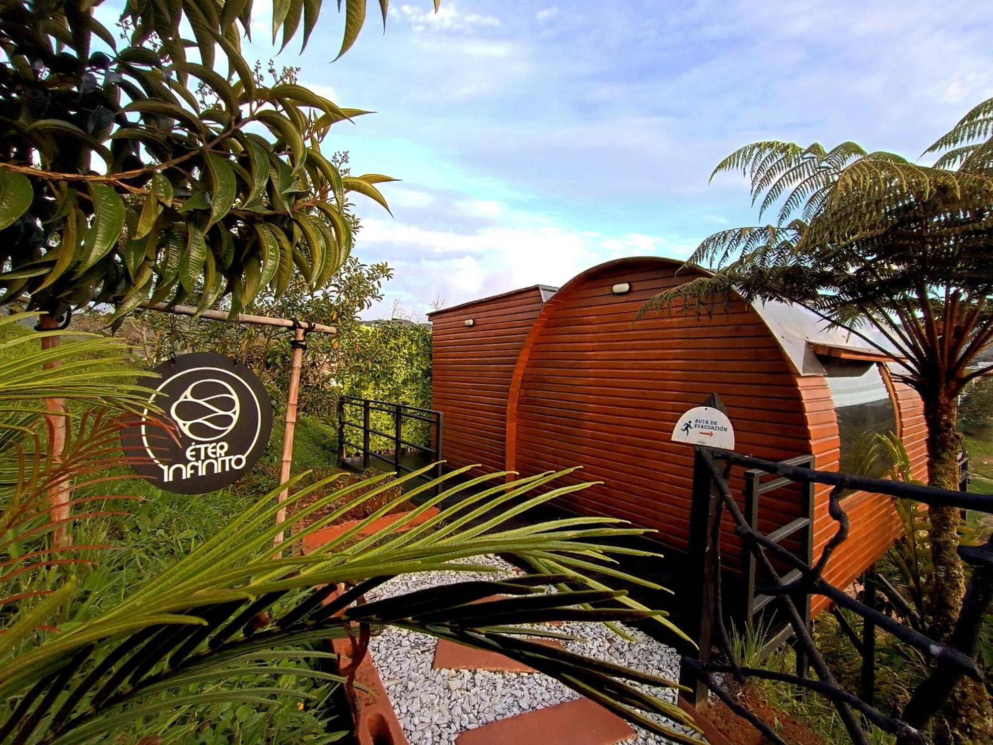 Hotel Glamping The Mountain Guatapé Esterno foto