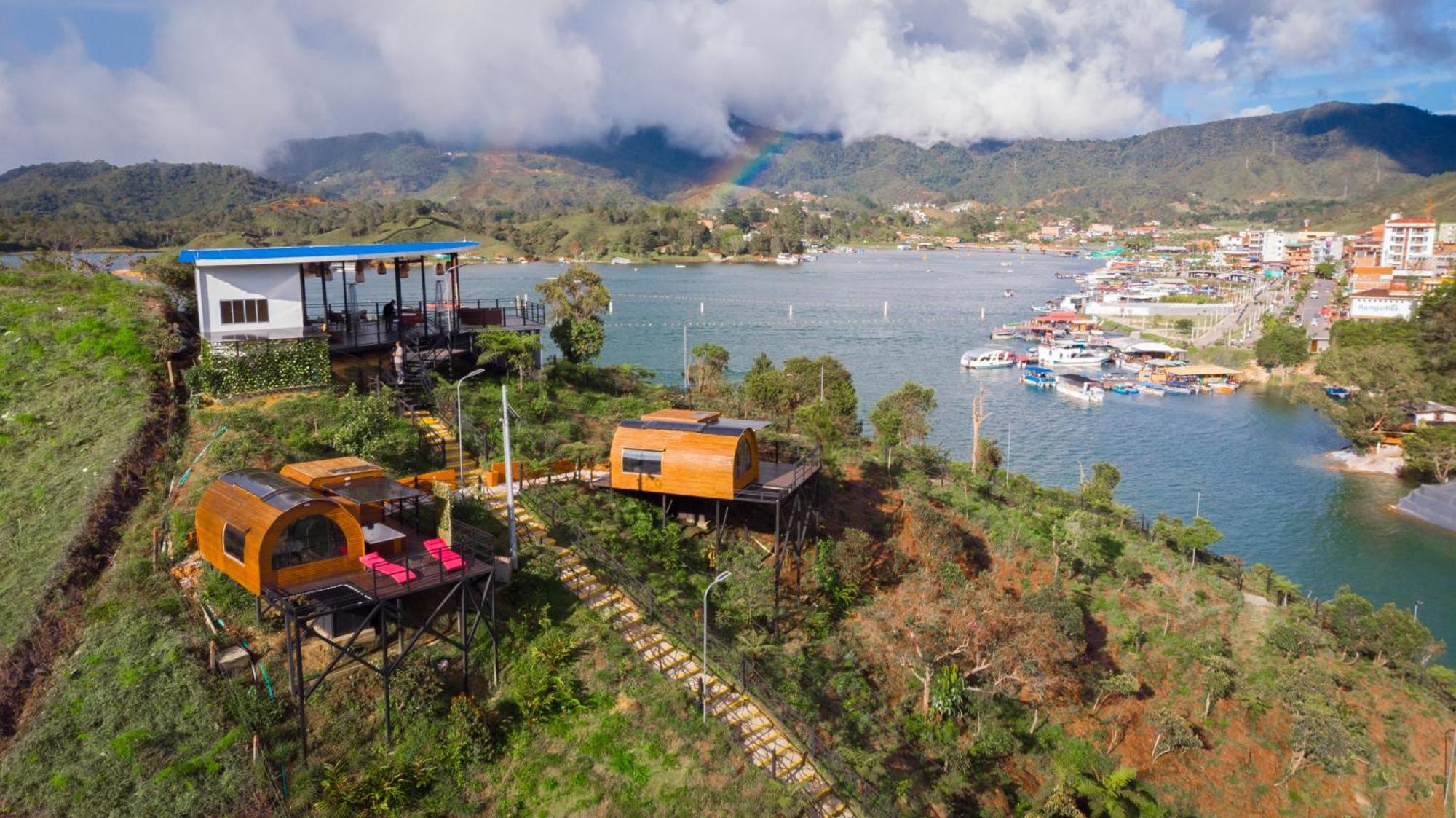 Hotel Glamping The Mountain Guatapé Esterno foto
